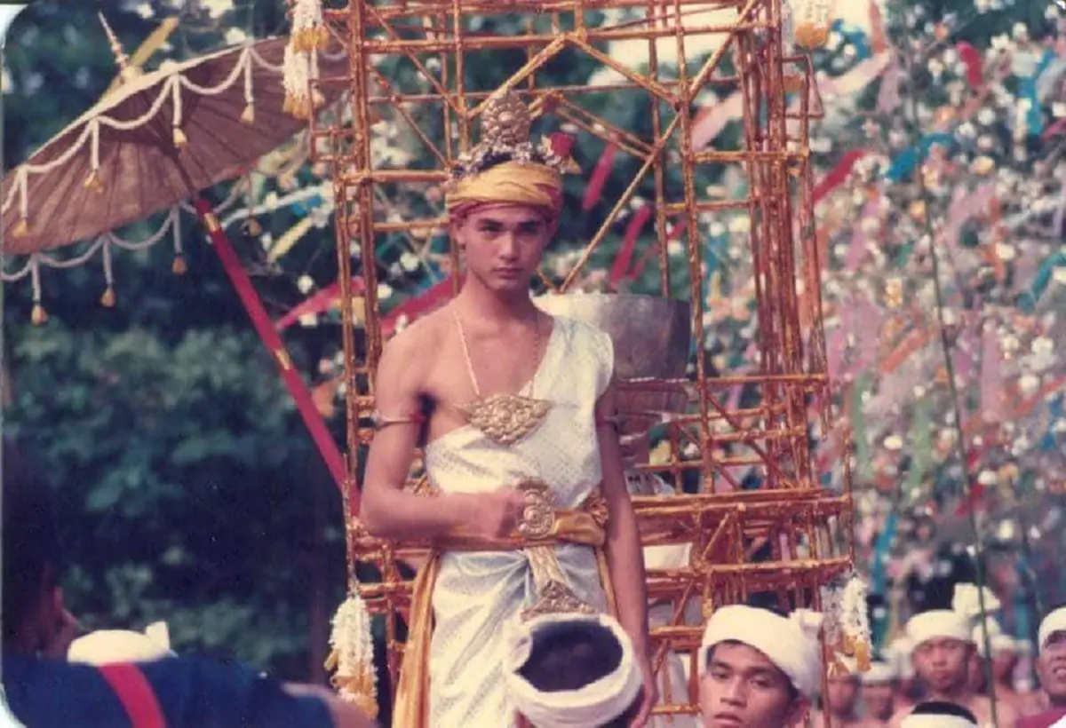 ภาพ โอ วรุฒ ในตำนาน "เทพบุตรสลุงหลวง" คนแรกของลำปาง