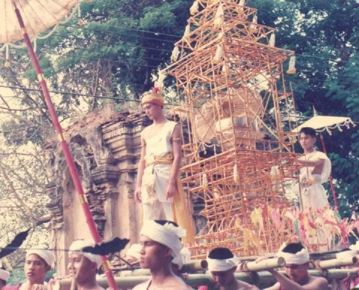 ภาพ โอ วรุฒ ในตำนาน "เทพบุตรสลุงหลวง" คนแรกของลำปาง