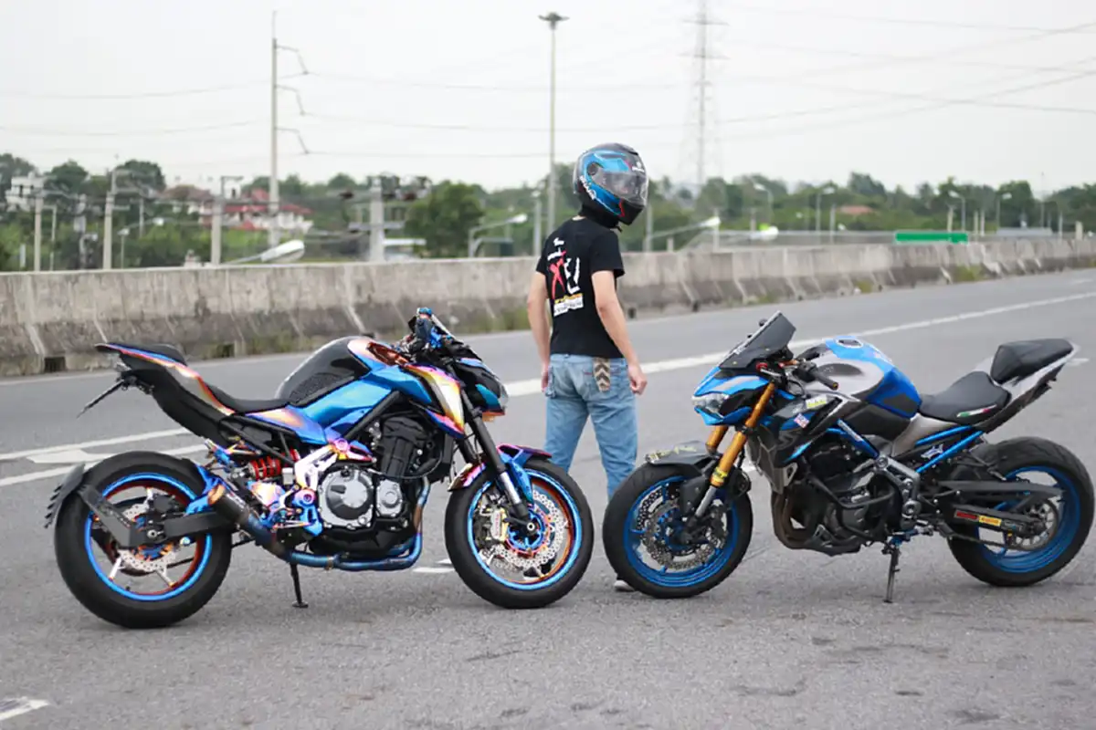 เปิดคลิปนักแสดงหลวงพี่แจ๊สขี่บิ๊กไบค์ยกล้อ ทำทะเลาะเดือดเพจดาร์คก่อนชนดับสะพานพุทธฯ พี่คู่กรณีโพสต์เศร้าสูญเสียน้อง