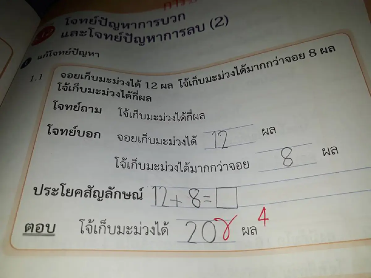 การบ้านคณิต