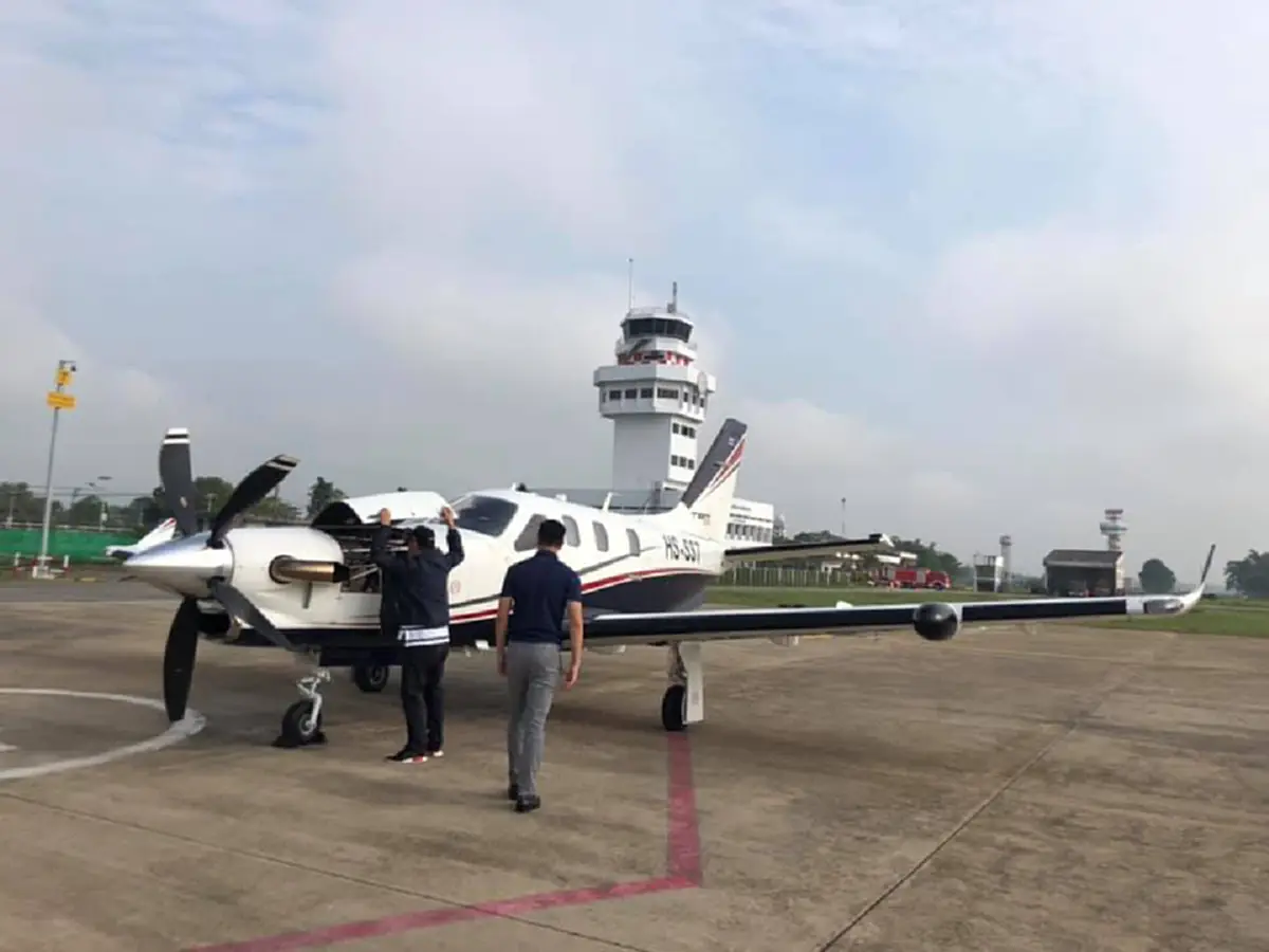 อนุโมทนาบุญ!"เสี่ยหนู อนุทิน" พักการเมืองสวมบทกัปตันบินด่วนเชียงราย รับอวัยวะสำคัญช่วย3ชีวิต