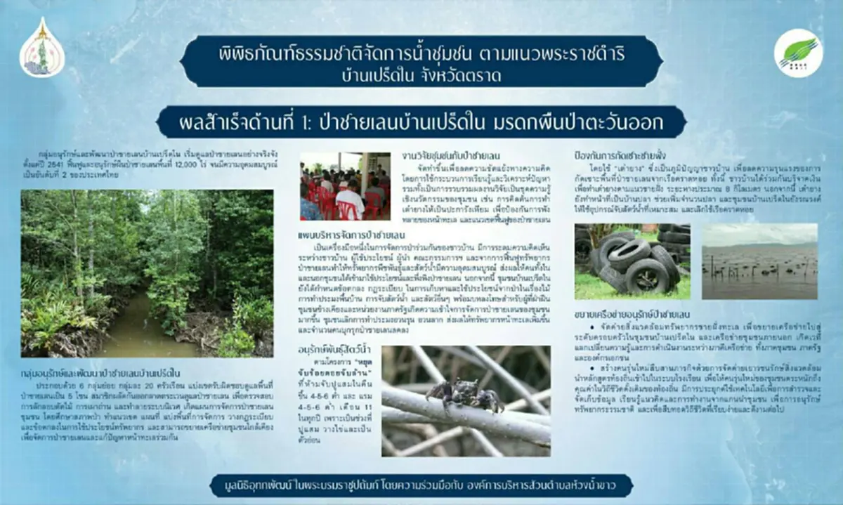 "บิ๊กตู่" นำทีม ครม.ลงเรือ เยี่ยมชมมรดกผืนป่าชายเลนภาคตะวันออก และ การบริหารจัดการน้ำ "บ้านเปร็ดใน" จ.ตราด