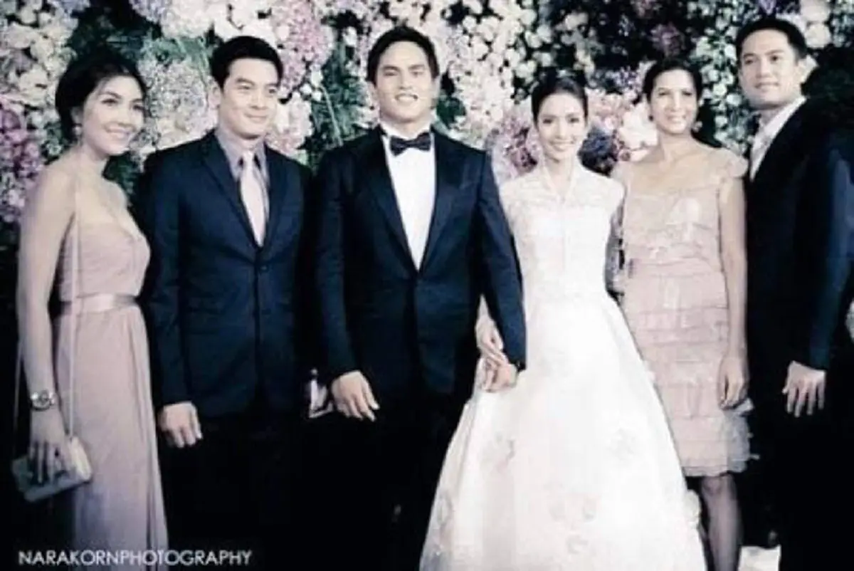 เรื่องบังเอิญที่น่าเศร้า ชาวเน็ตแชร์ภาพ 3 คู่รักร่วมเฟรมงานแต่ง"แอฟ-สงกรานต์"พบสุดท้ายเลิกราเหมือนกัน