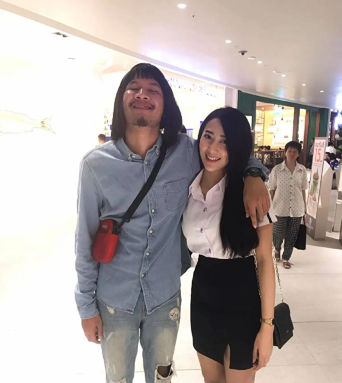 ด้งเด้ง ณัฐวุฒิและน้องลูกพีช