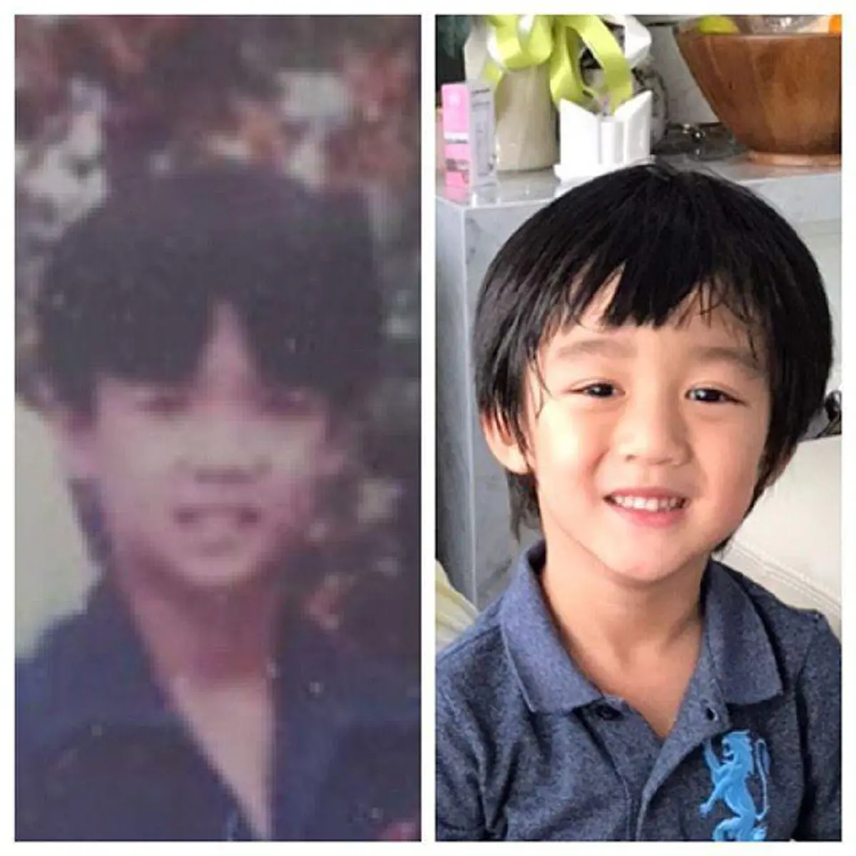 "กบ สุวนันท์" โพสต์ภาพ "พ่อบรู๊ค" ตอนเด็กเทียบความเหมือน "น้องณดล" ชาวเน็ตยอมเหมือนพ่อมีแฝด