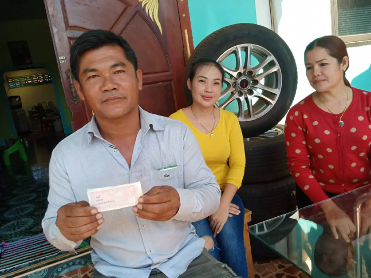 "หนุ่มไร่อ้อย จ.สระเเก้ว" ถูกรางวัลที่1 รับทรัพย์18ล้าน เพราะงูให้โชค!!