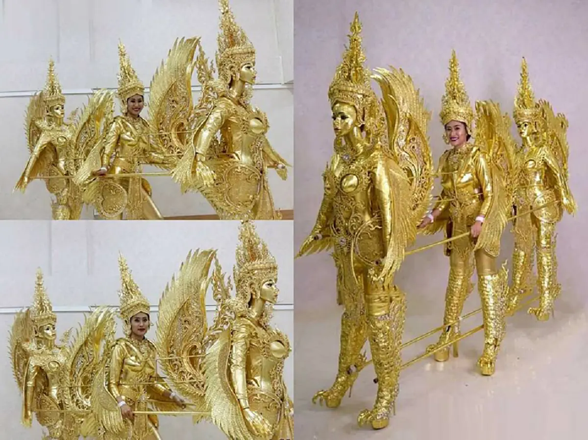 "คำภีร์" ดีไซน์เนอร์ชาวไทย ผู้รังสรรค์ชุดประจำชาติลาว คว้ารางวัลชุดยอดเยี่ยม Miss Universe2018 (ภาพ,คลิป)