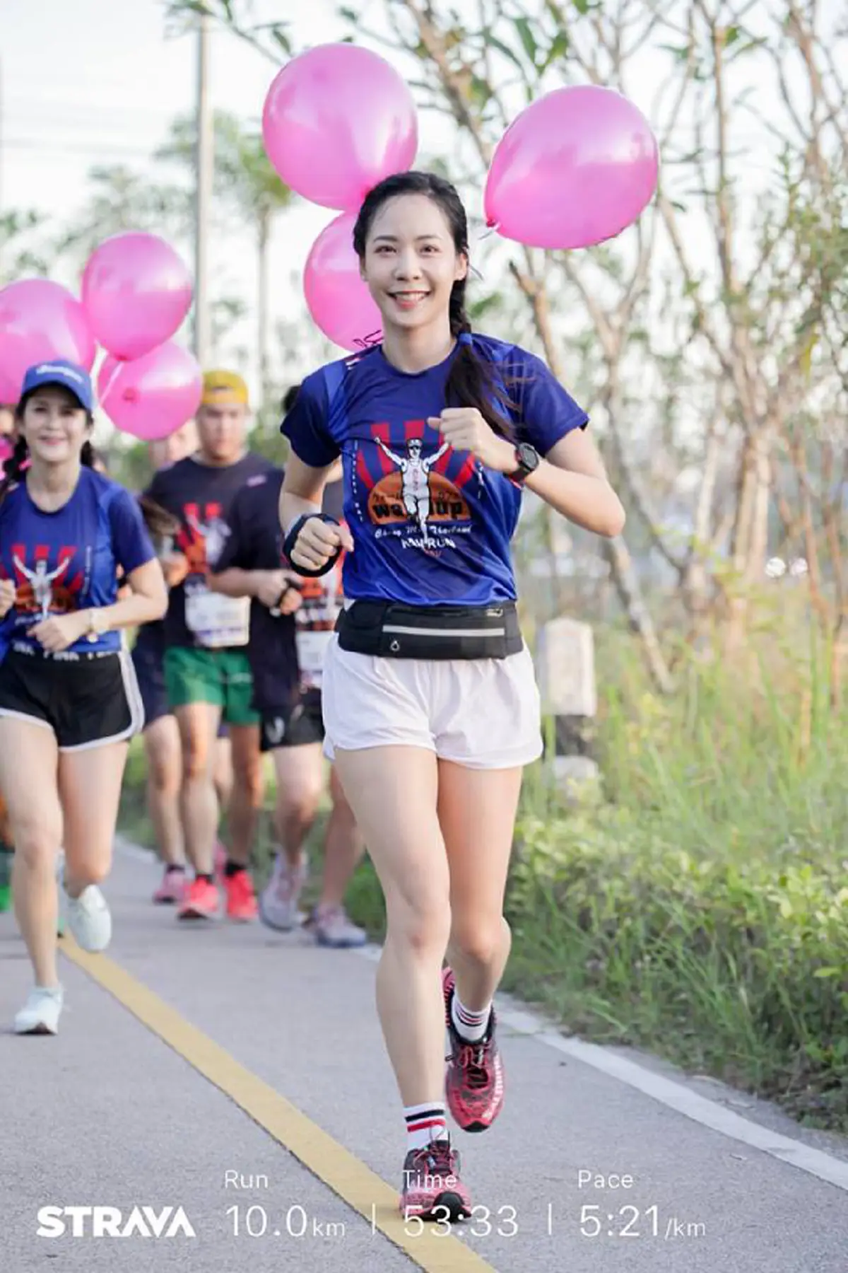 "น้องยิ้ม" สาวสวยผู้เอาชนะโรคซึมเศร้าด้วยการวิ่ง เคยทุบสถิติ 66 กม.