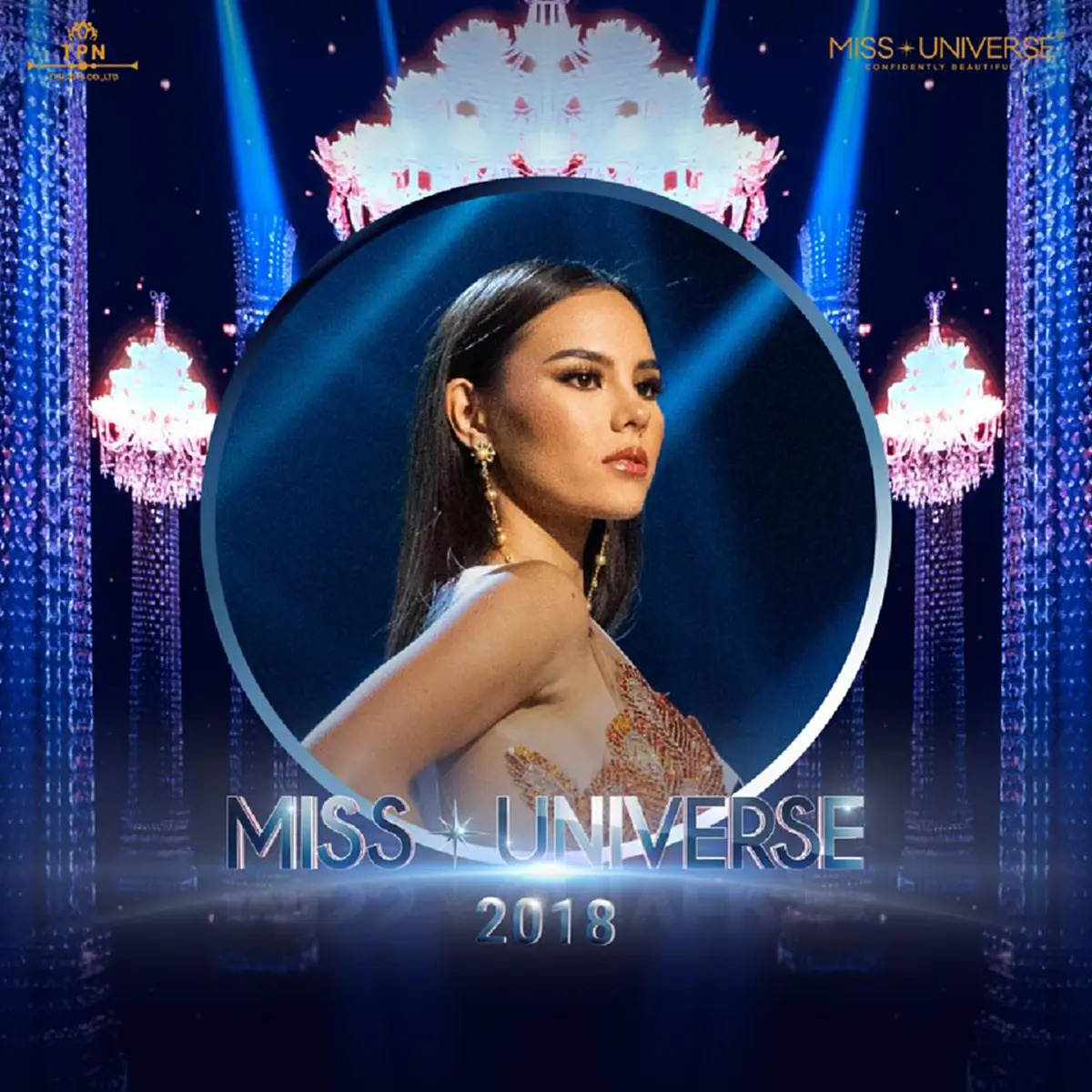Catriona Gray  จาก Miss Universe Philippines ผู้คว้ามงกุฎ มิสยูนิเวิร์ส 2018