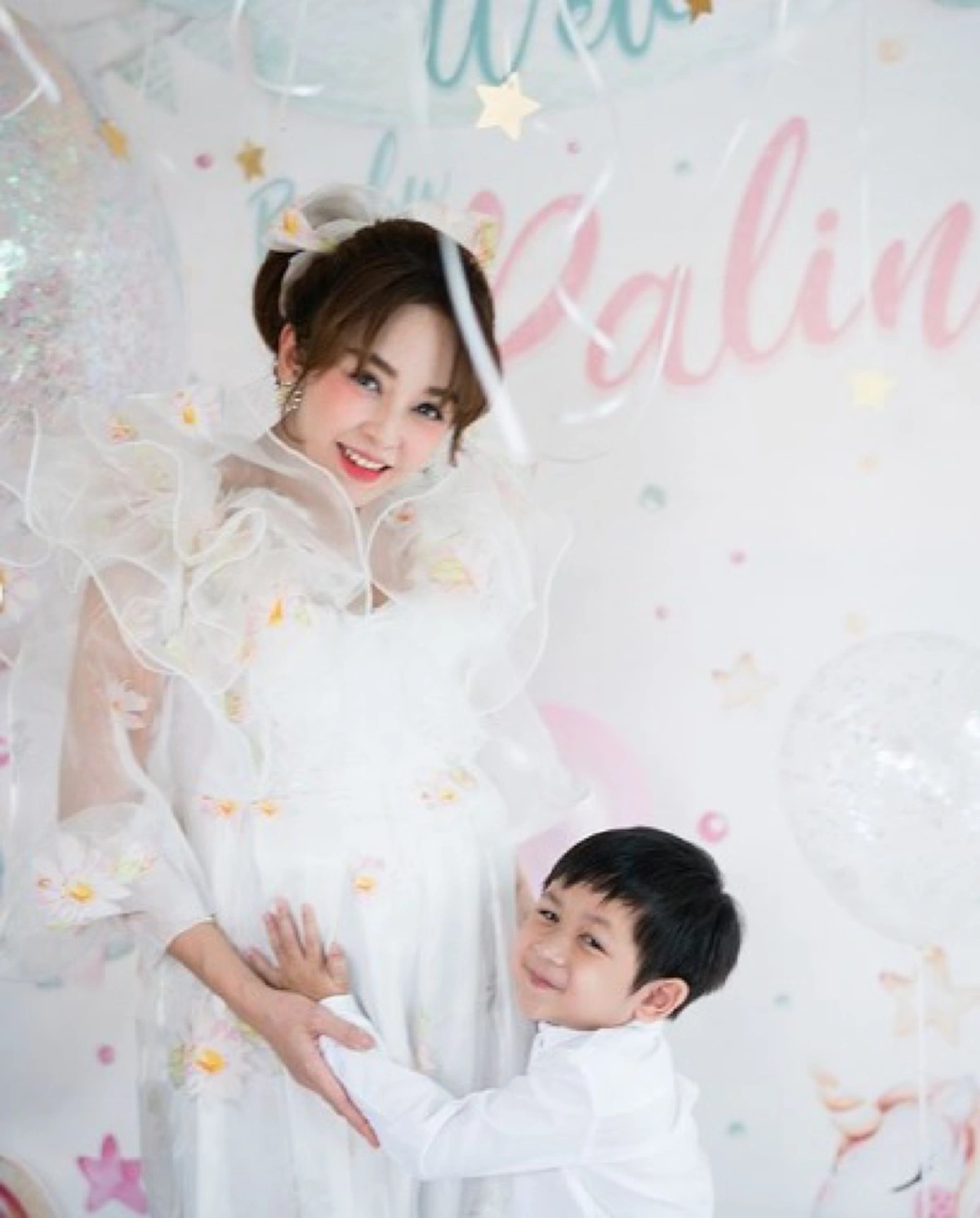 เป้ย ปานวาด  จัดงาน Baby Shower เตรียมต้อนรับลูกสาว "น้องปาลิน"