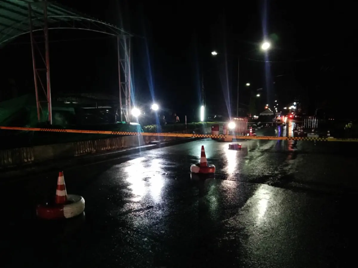 คนร้ายได้ขว้างระเบิดไปป์บอมม์ ใส่จุดตรวจฯ 6 จุด