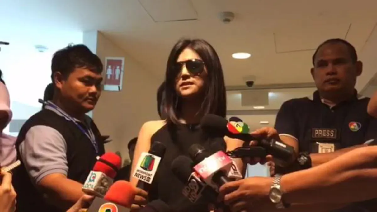 โผล่มาแล้ว!!! "เมเปิ้ล" สาวเต้นโชว์หวิวไลฟ์เฟซบุ๊ก มาตามนัดตร.ปอท. หลังเจอข้อหาอนาจาร ถึงขั้นยอมเอ่ยปากถึงคนไทยทั้งประเทศ!!! (ชมคลิป)