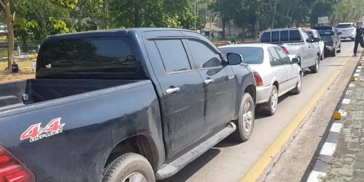 อุบัติเหตุชนท้าย 6 คัน