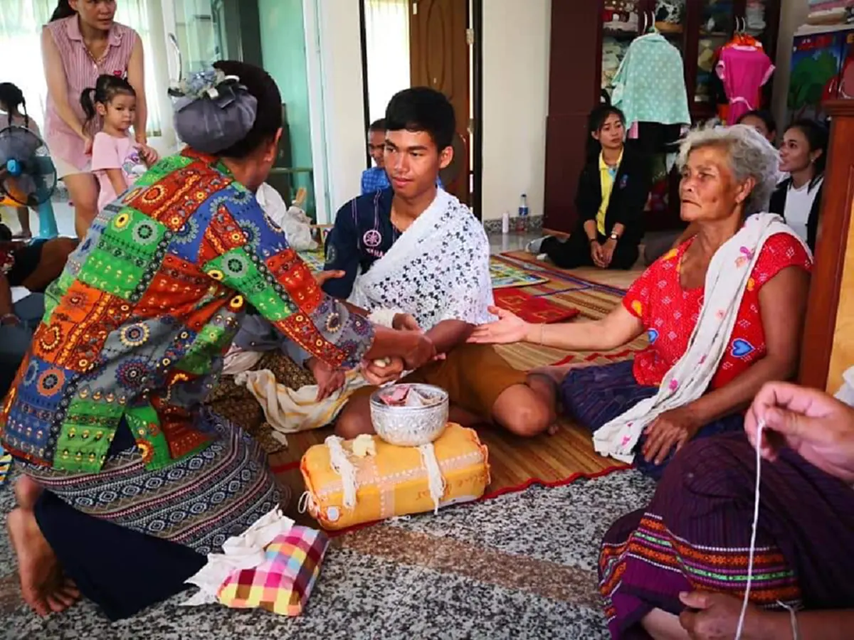 ญาติได้ทำพิธีรับขวัญน้องเอิร์ธหลังพบเจอเรื่องราวชวนเสียขวัญ 