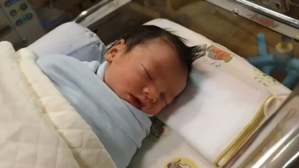 น่าเอ็นดูสุดๆ เปิดคลิป "น้องไทก้า" ลูกชาย "นิวเคลียร์" จมูกโด่งมาแต่ไกล งานนี้พ่อเพชรจ้าเห่อหนักมาก