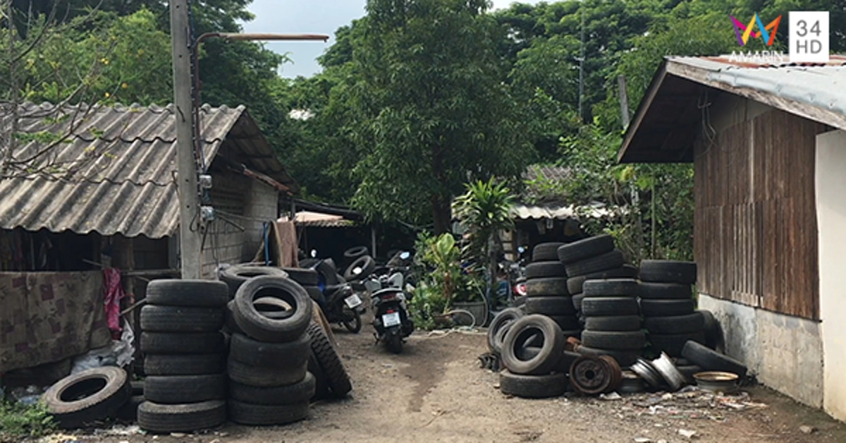 ผวา! หนุ่มมาเลือกซื้อยางเก่า โดน"งูเหลือมยักษ์"ยาว 4 เมตร พุ่งฉกหัวอย่างจัง บาดเจ็บ