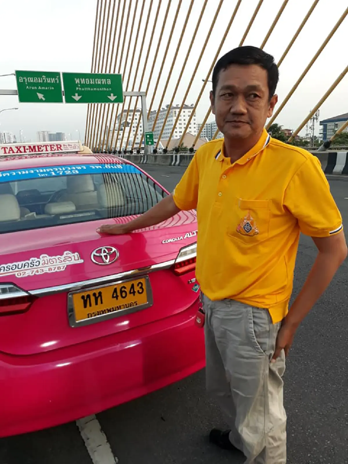 แท็กซี่ใจดี ช่วยขับนำทางรถจะไปรพ.ศิริราชแต่เลี้ยวผิดเลนไปโผล่สีลม