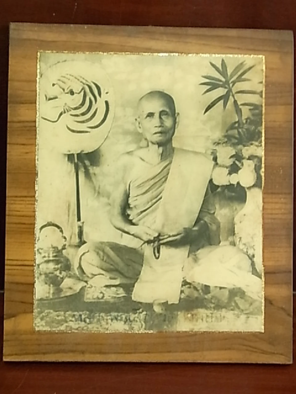 พระภิกษุสงฆ์รูปเดียวในสมัยนั้ที่มีตาลปัตรเป็นรูปเสือ "หลวงพ่อเสือ วัดไผ่สามกอ" คนบ้า โดนคุณไสย รักษาหายขาดไม่เกิน ๗ วัน.