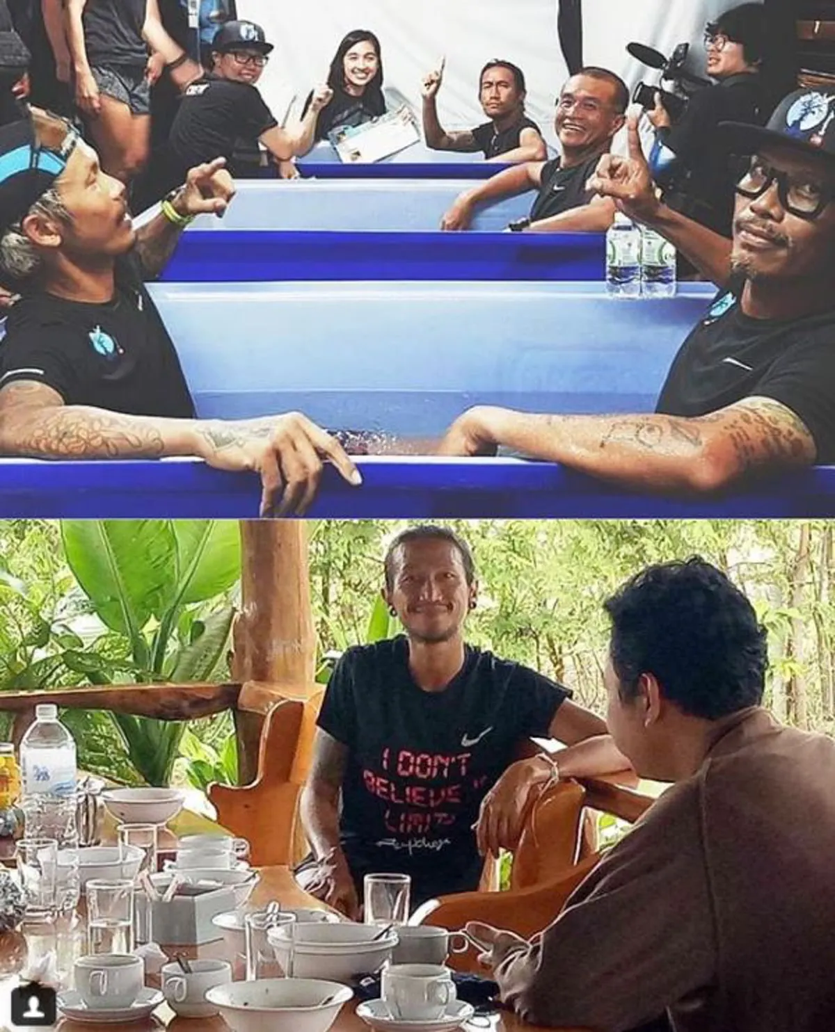 ภาพนี้..เห็นเเล้วชื่นใจ!! "พี่ตูน" กับอิริยาบถสบายๆ..ยิ้มเเย้ม!! ในวันพักผ่อน..ก่อนเริ่ม"ก้าว"..อีกครั้งวันพรุ่งนี้ (ภาพ,รายละเอียด)