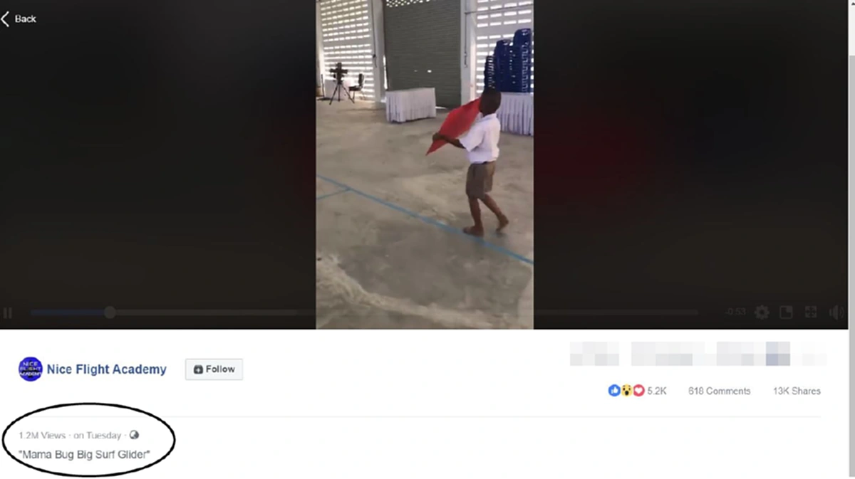 เก่งมาก "หนูน้อยวัยจิ๋ว" บังคับเครื่องร่อนกระดาษ ลอยกลางอากาศ ตามทิศทาง โลกออนไลน์เเห่ชื่นชม ยอดวิวทะลุล้าน!! (คลิป)