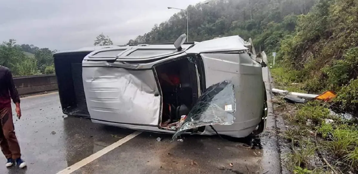 เจ้าคณะอำเภอชุมแพ มรภาพจากอุบัติเหตุ