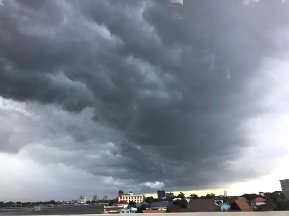 กรมอุตุฯประกาศเตือนภัย ฉบับที่ 6 พายุฤดูร้อนบริเวณประเทศไทยตอนบน