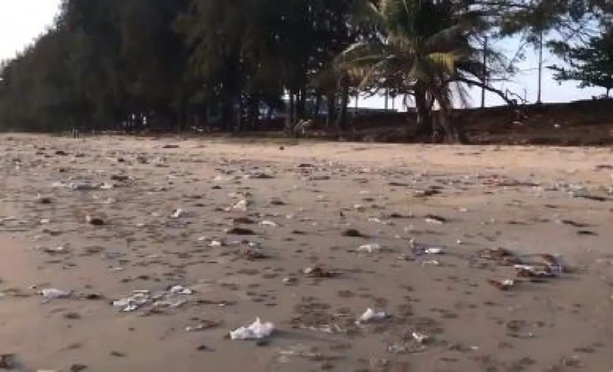 ขายขี้หน้าทั้งประเทศ !!?? คลิปแฉพฤติกรรมมักง่าย! ขยะเกลื่อนหาด เห็นแล้วน้ำตาแทบไหล...อายโลกบ้างไหม? (มีคลิป)