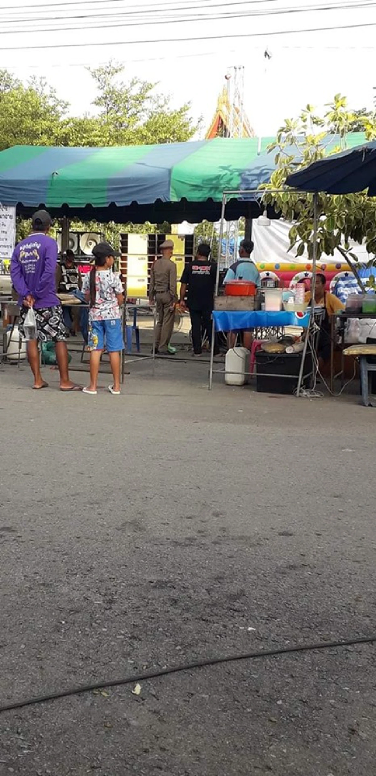 จัดงานวัดเจอชาวบ้านโทรแจ้ง ห้ามใช้เสียง