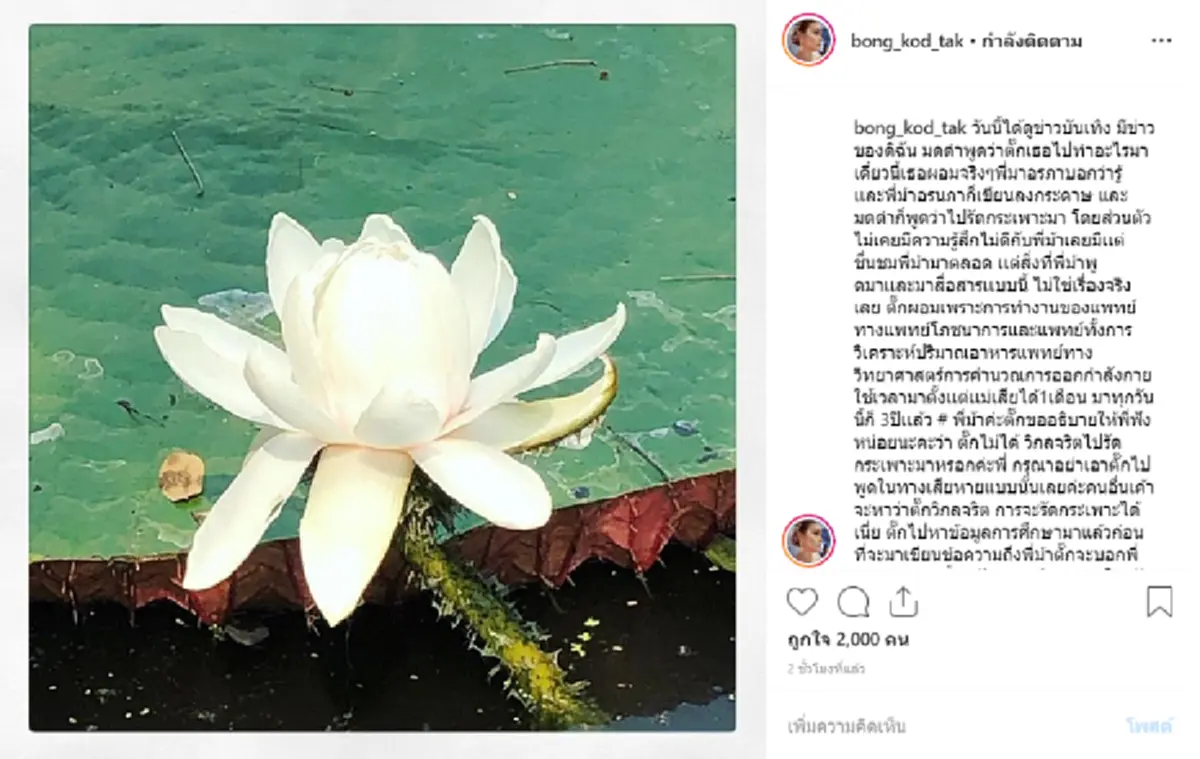 ตั๊ก บงกช ตอก ม้า อรนภา หลังถูกพาดพิงหนัก