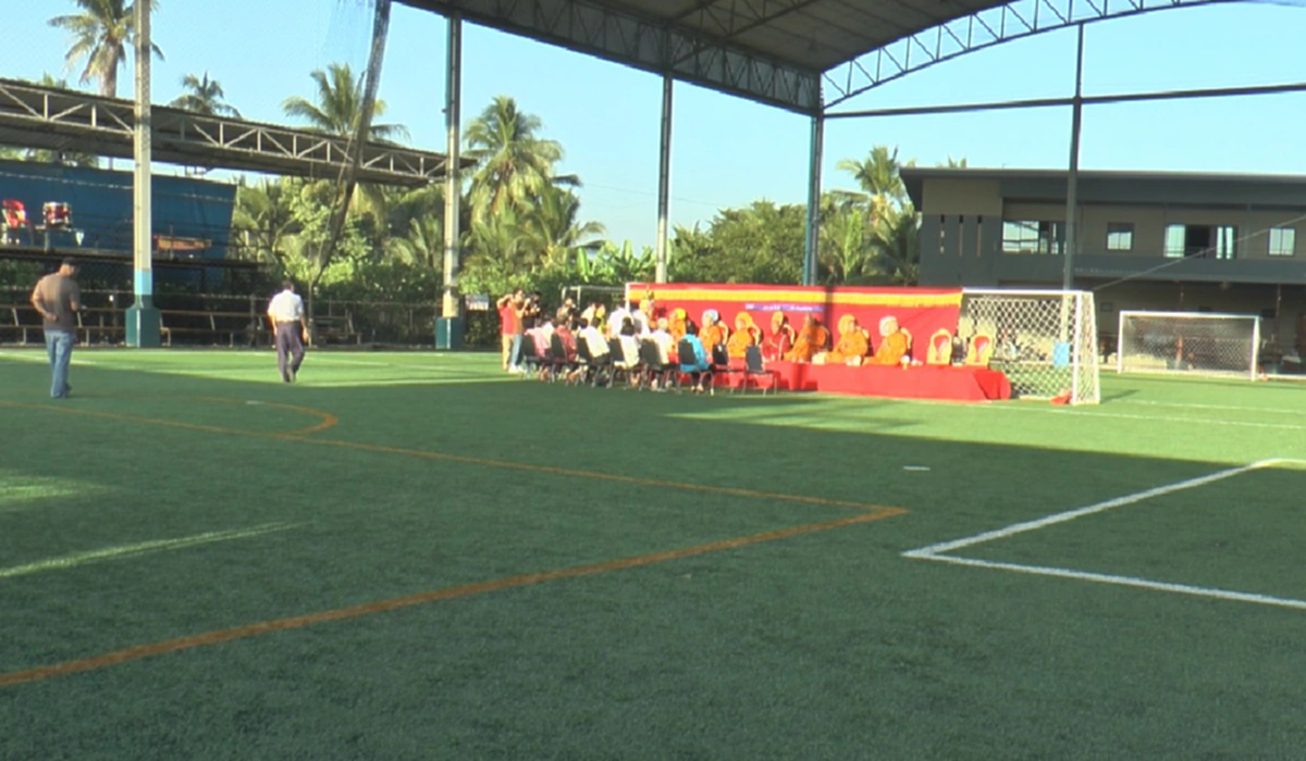 สานฝันลูกหลานไทย! "เมสซี่เจ"ทุ่ม 40 ล้าน เปิดศูนย์ฝึกฟุตบอลเยาวชน เผย"พอตื่นมาเราเห็นสนามของตัวเองจะรู้สึกหายเหนื่อย"!(คลิป)