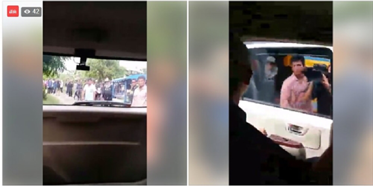 ด่วน...วุ่นแล้ว!!! มวลชนบุกรีสอร์ทล้อมรถ“วีระ”ไม่ได้ออกตรวจสอบพื้นที่ทับซ้อนคาสิโนบุรีรัมย์ หวั่นกระทบค้าชายแดนเจ้าตัวFB live