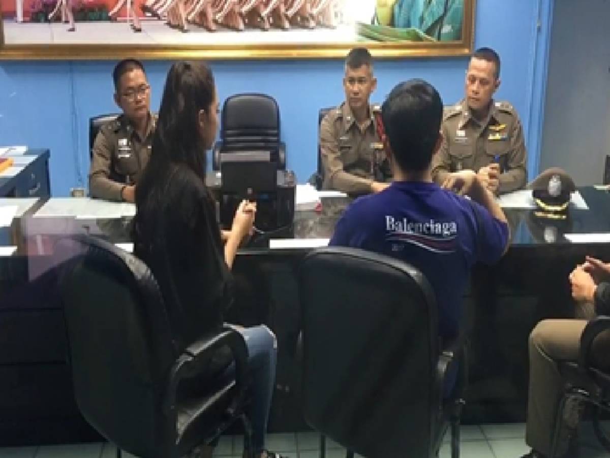 หนุ่มแอบถ่ายใต้กระโปรง ดาราสาวแพทริเซีย เจาะรองเท้าซุกไอโฟน จับได้สารภาพ เป็นโรคจิตชอบทำบ่อย