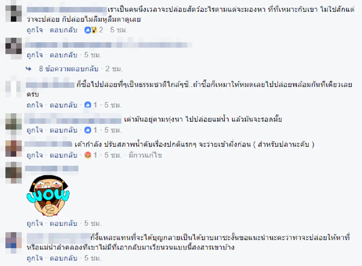 เลิกงมงายกันเสียที อ่านแล้วรู้เลย!!! หนุ่มแฉหายนะ...ปล่อยสัตว์น้ำสะเดาะเคราะห์  ทำผิดวิธีมีแต่จะซวย หวังได้บุญกลับเจอบาปหนัก!?!