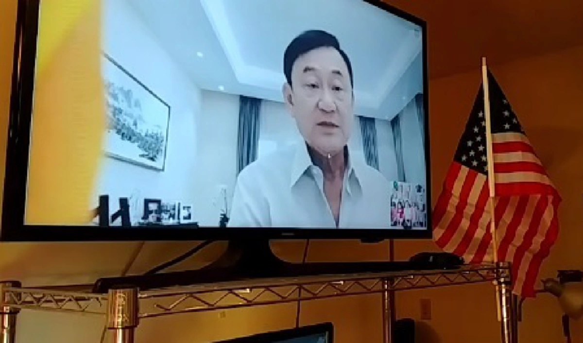 ทักษิณพูดงานครบ70ปีเคลียร์ปมวางมือทางการเมือง พร้อมฝากไปถึงทหาร