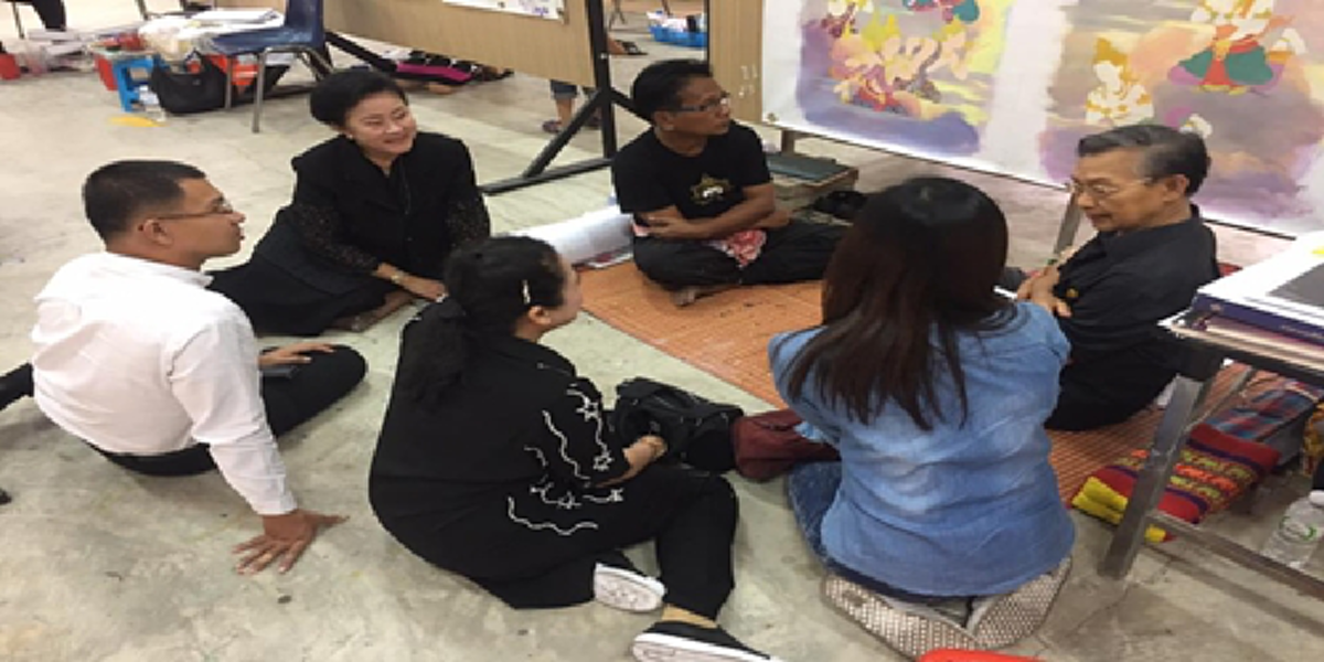 “ผมขอถวายงานพระองค์เป็นครั้งสุดท้าย”!!!“ชวน หลีกภัย”ร่วมเป็นจิตอาสาเขียนภาพจิตรกรรมฉากบังเพลิง “ดร.รัชดา”เผย“ลุงชวน”ทำมานานแล้ว?!?