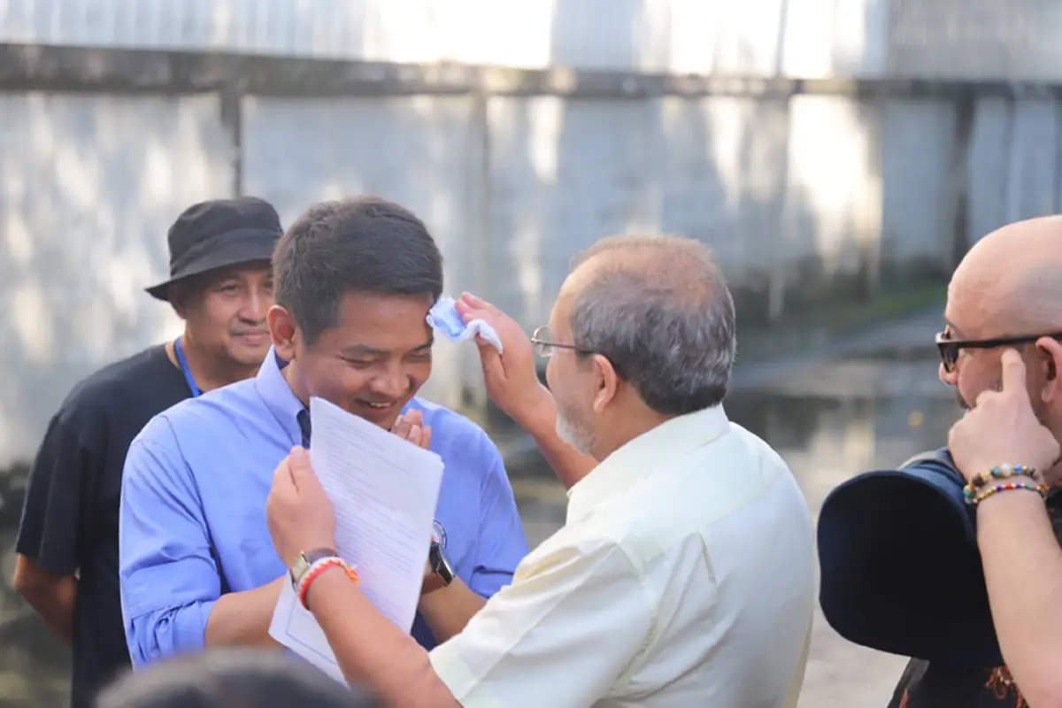 ประทับใจเศรษฐีจิมมี่ ซับเหงื่อ สุริยะใส พร้อมอวยพรคาราวานเดินคารวะแผ่นดิน เปิดประวัติ \"คนดีศรีเมืองนคร\"