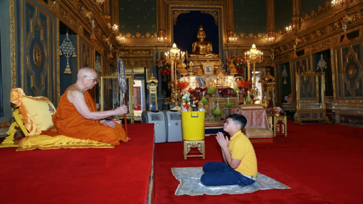 พระองค์ทีฯ ทรงสนทนาธรรมสมเด็จพระสังฆราช สืบสานพระราชปณิธานธรรมราชินี