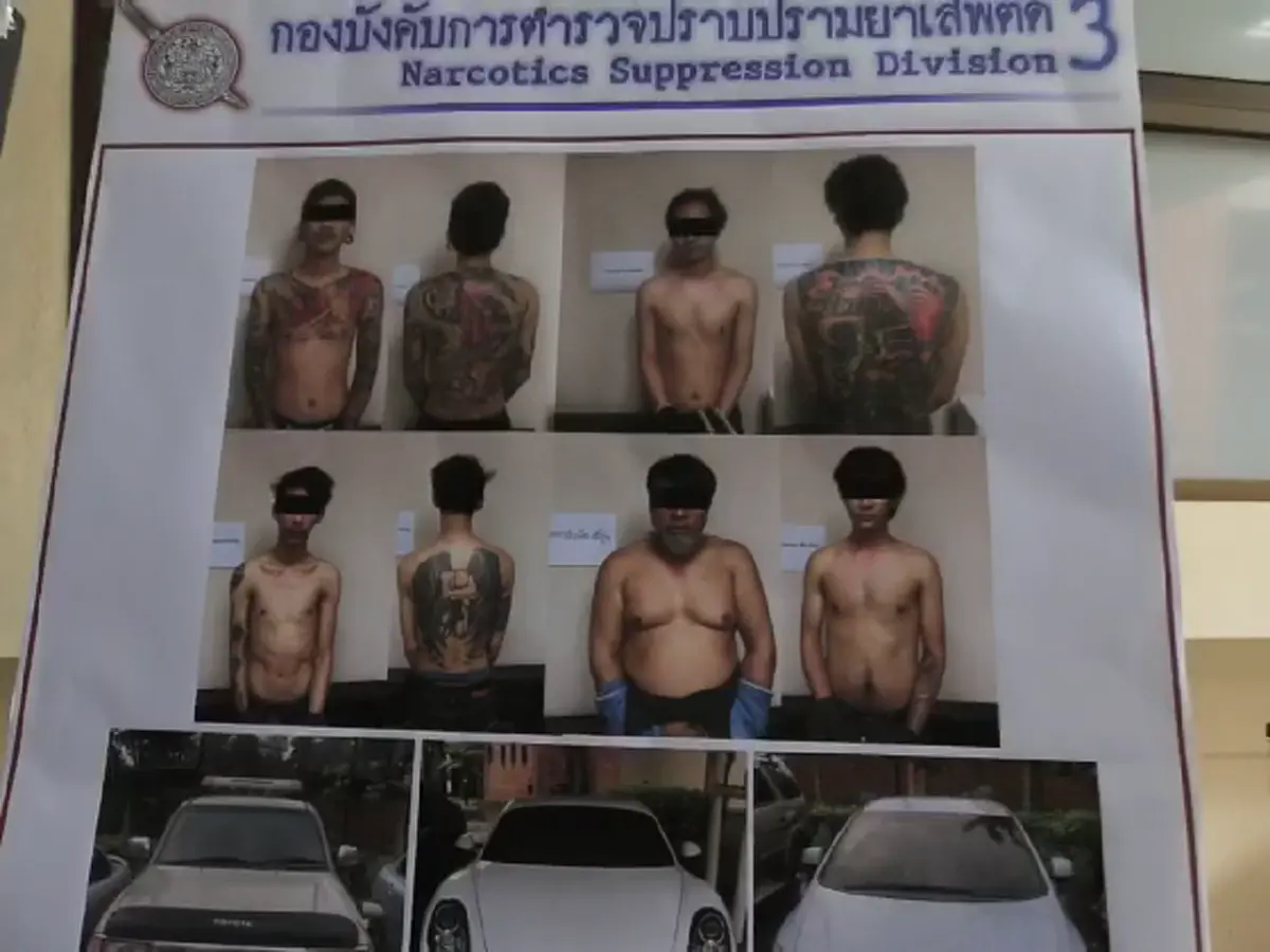 กวาดล้างให้สิ้นซาก! ทลายแก๊งซุปเปอร์คาร์ ขับรถหรูส่งยาเสพติดค่าหลายร้อยล้าน