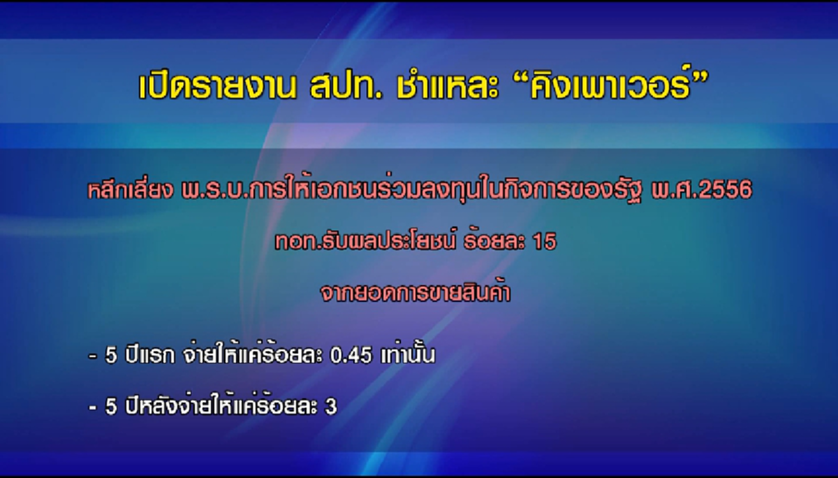 เปิดฉากอย่างเร้าใจ!?!? "คิงพาวเวอร์" สปท.ชำแหละเละ โกงเงินชาติ ซื้อสโมสรดัง?(มีคลิป)