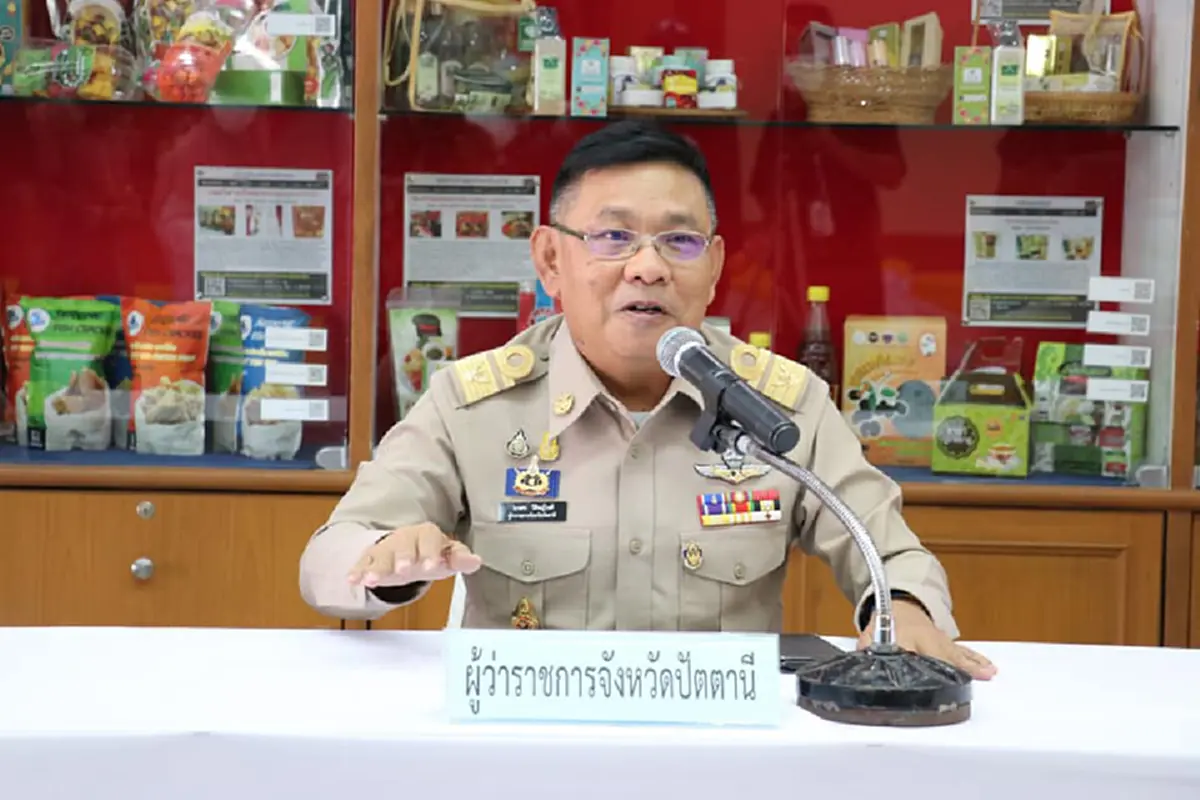 ผู้ว่าฯปัตตานีแถลงพบผู้ติดเชื้อ 7 ราย อยู่ในกลุ่มกลับจากชุมนุมที่มาเลเซีย