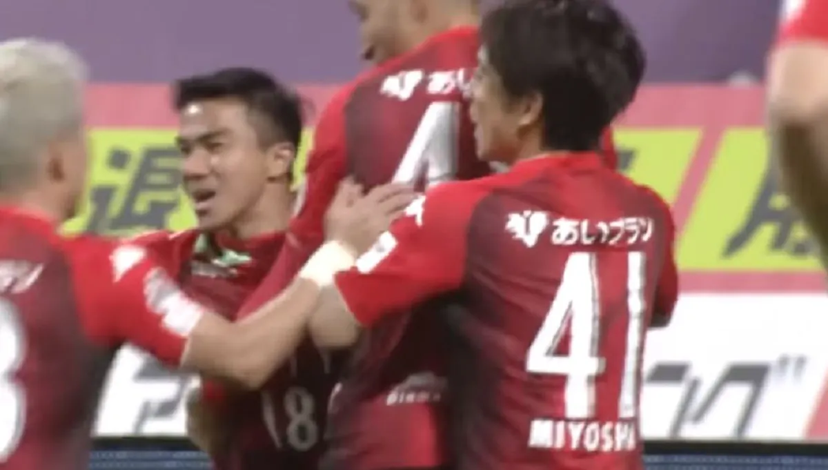 ประตูสุดสวย"ชนาธิป"ช่วย"ซัปโปโร"อยู่บนเส้นทางลุ้นตั๋ว"เอซีเเอล" จบที่4"เจลีก" (คลิป)