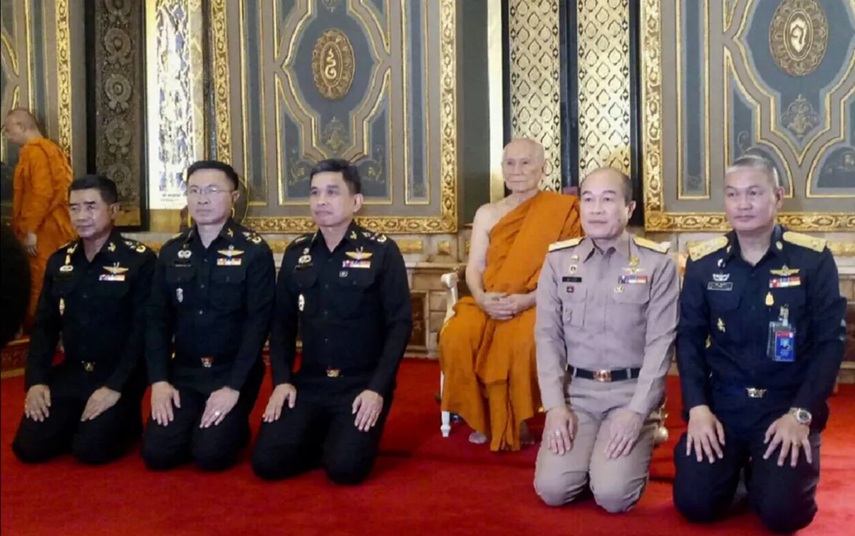 กราบสาธุการ!! “สมเด็จพระสังฆราช” ประทานโอวาทปลัดกห. ผู้นำเหล่าทัพ เน้นย้ำพระราชประสงค์รัชกาลที่ ๕ รู้รักสามัคคี นำแผ่นดินเจริญเป็นปึกแผ่น