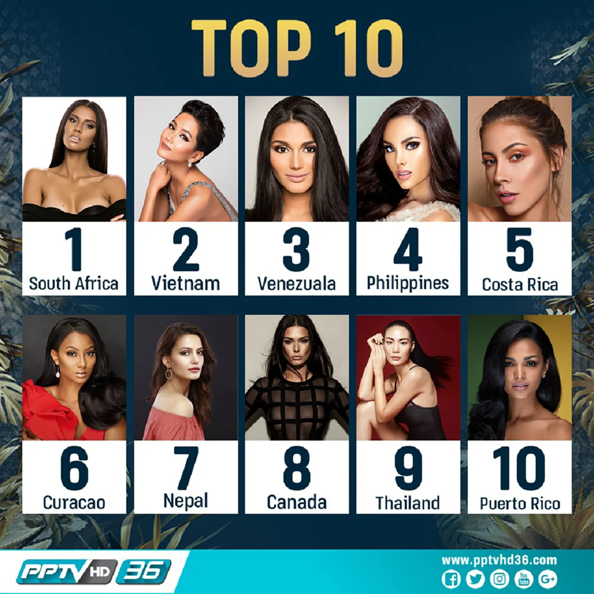 Catriona Gray  จาก Miss Universe Philippines ผู้คว้ามงกุฎ มิสยูนิเวิร์ส 2018