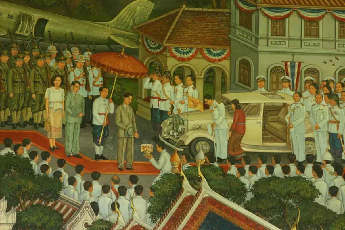 งดงามเหลือเกิน...ยิ่งดูยิ่งคิดถึง!! ชมภาพจิตรกรรมฝาผนัง ประวัติศาสตร์ของ"พระมหากษัตริย์แห่งพระบรมราชจักรีวงศ์" ณ "พระพุทธรัตนสถาน"