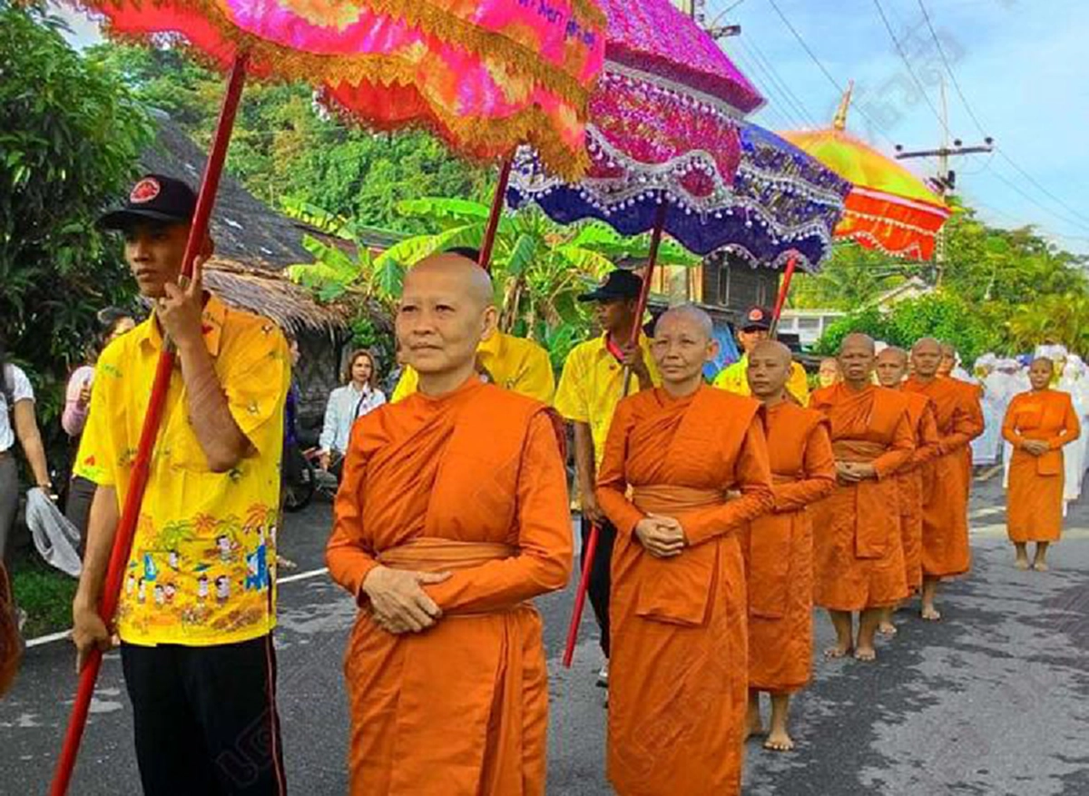 เปิดให้รู้ แม่ชีปลงผม-ไม่ปลงผม ต่างกันอย่างไร อนุโมทนา เอมี่ เข้าสู่ร่มกาสาวพัสตร์