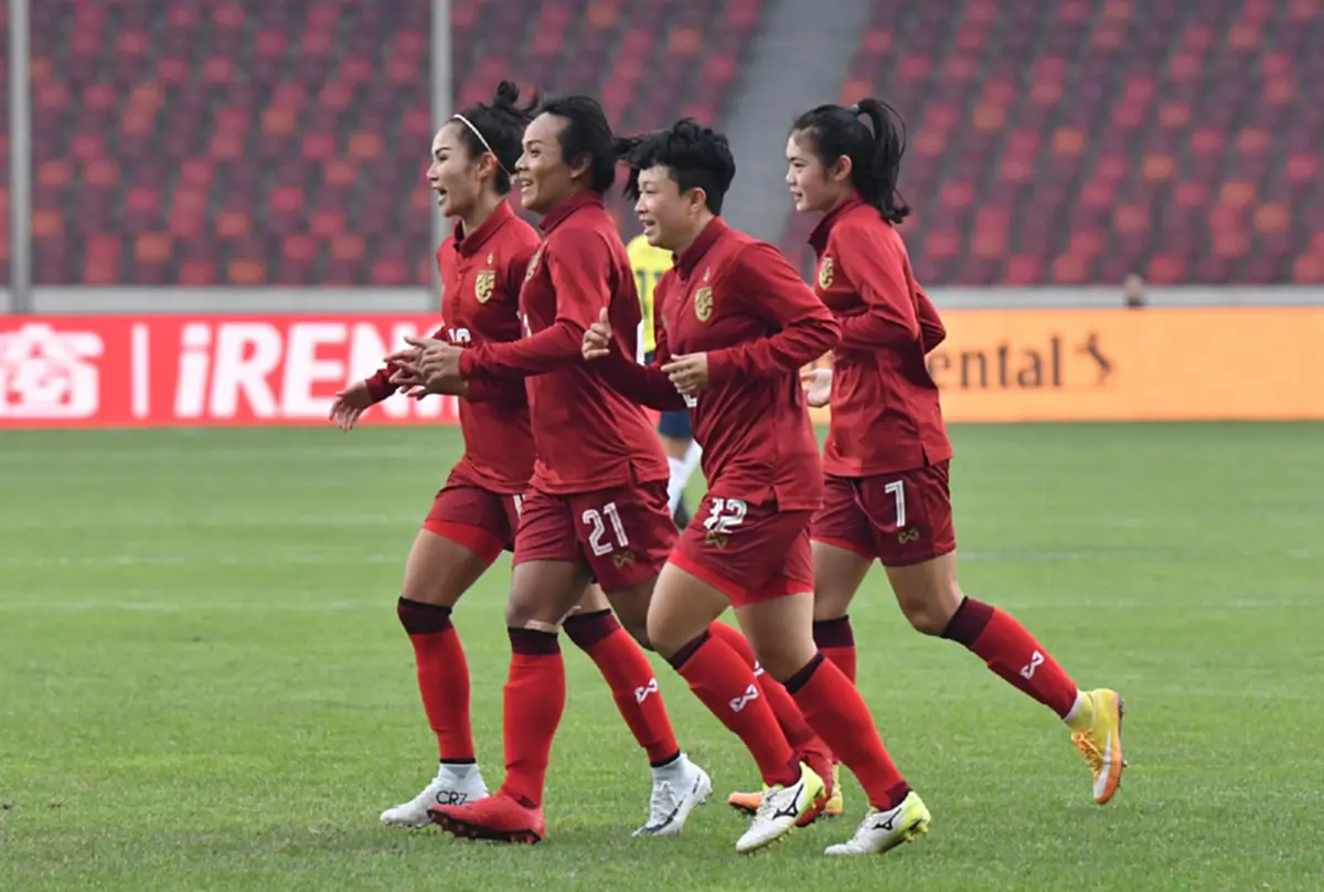 ชบาแก้ว โดนโคลอมเบีย ไล่เจ๊า 1-1 เปิดสนาม สี่เส้าฝอซาน ที่จีน