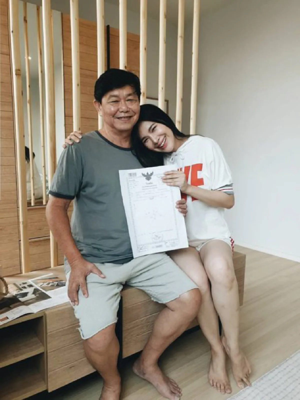 โบวี่ อัฐมา ลูกสาวกตัญญู ทุ่มเก็บเงินล้าน ซื้อบ้านหลังใหม่ให้พ่อ