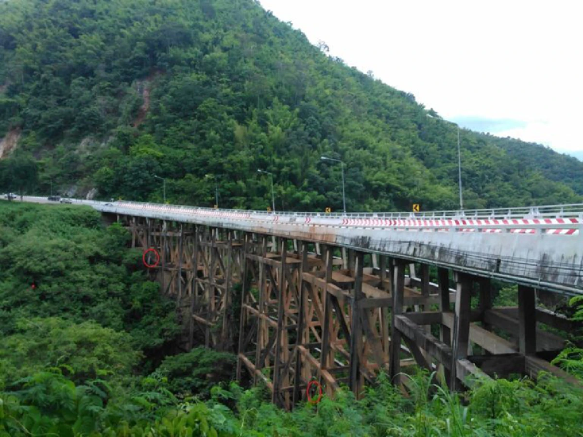 เปิดประวัติความอาถรรพ์ “สะพานห้วยตอง”เส้นทางสายมรณะ ที่เปิดใช้มากว่า 30 ปี