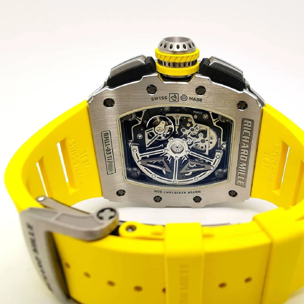 นาฬิกาข้อมือ ยี่ห้อ Richard Mille ริชาร์ด มิลล์ รุ่น 011-03 TI