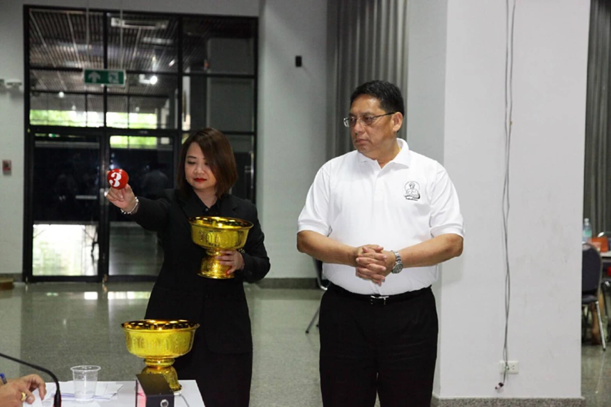 "นายจรินทร์ จักกะพาก" อธิบดีกรมส่งเสริมการปกครองท้องถิ่น เป็นประธานกรรมการออกรางวัลสลากบำรุงกาชาดไทย